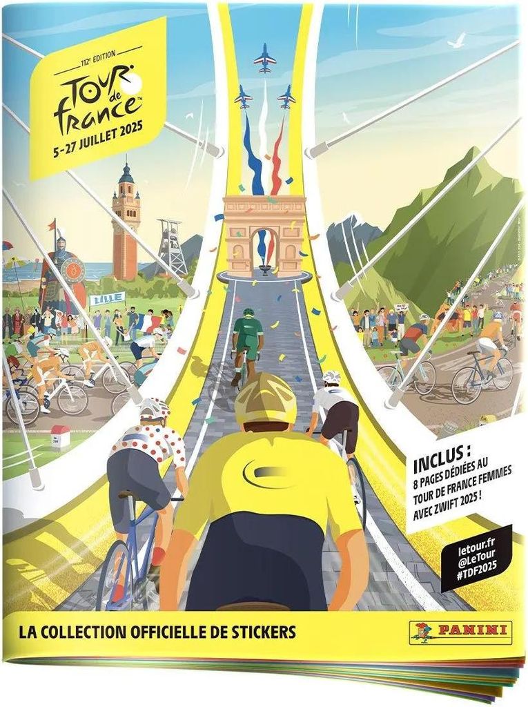 Panini Tour de France 2025 Sticker – ALBUM Produktbild 