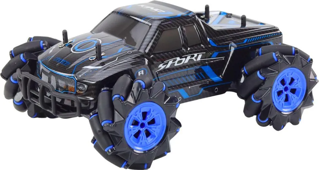 4x4 RC Drift Diagonal Bleu Haute Performance avec conduite multidirection