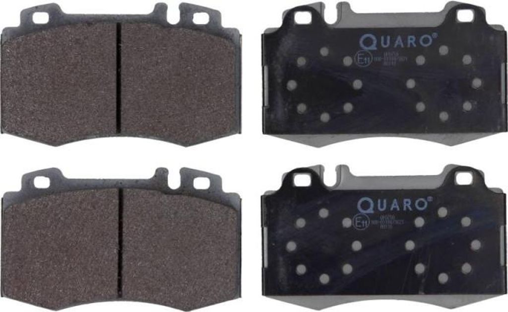 QUARO Bremsbeläge Satz Vorne Bremsklötze passend für MERCEDES-BENZ M-Klasse (W163) QP0759