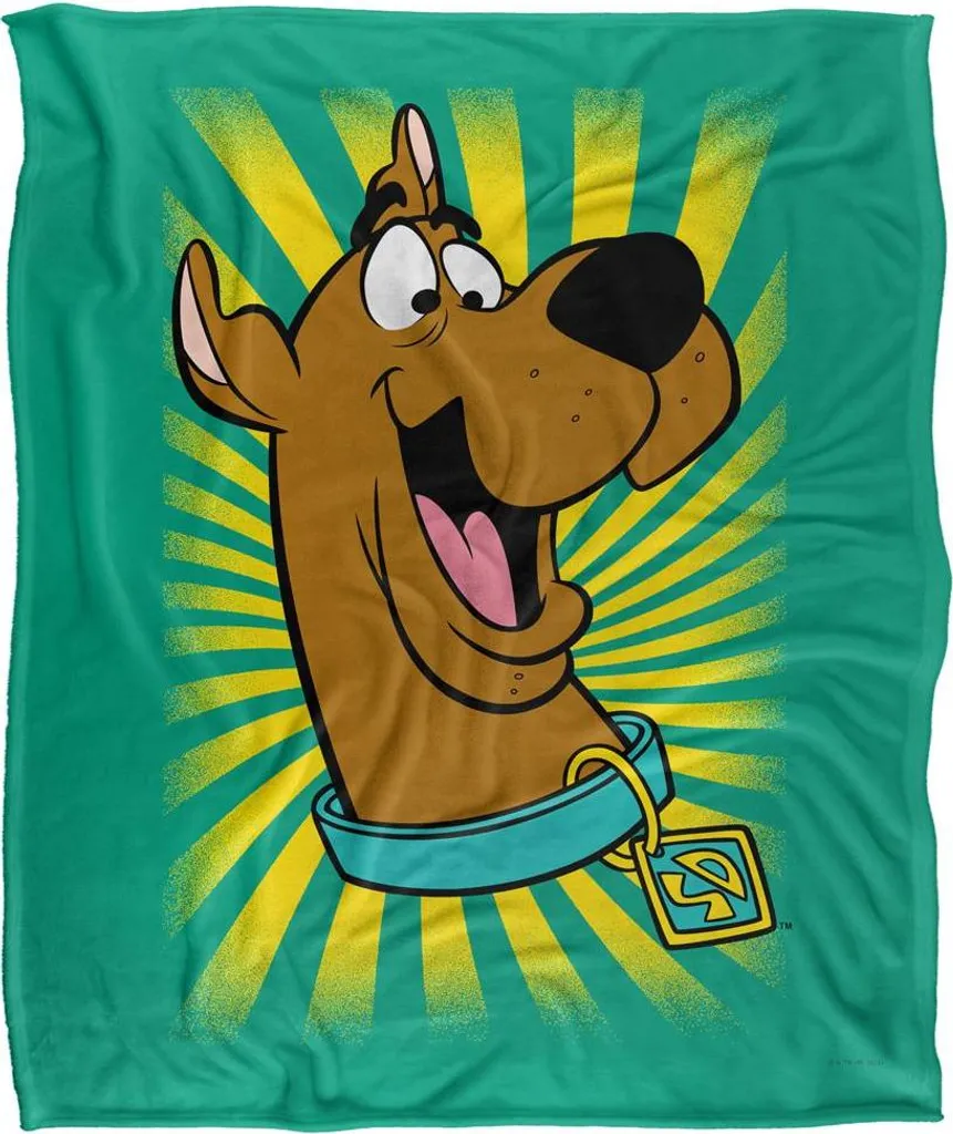 Couverture Plaid Scooby-Doo Idéale pour Soirée TV et Repos Enfant