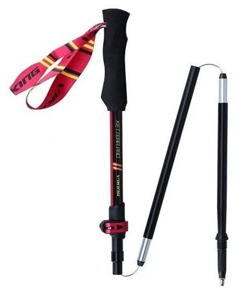 Viking Kettera Pro Damen-Trekkostösse Schwarz/Fuchsia