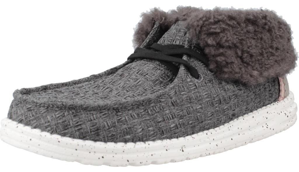 HEY DUDE WENDY FOLD STITCH COZY Grau