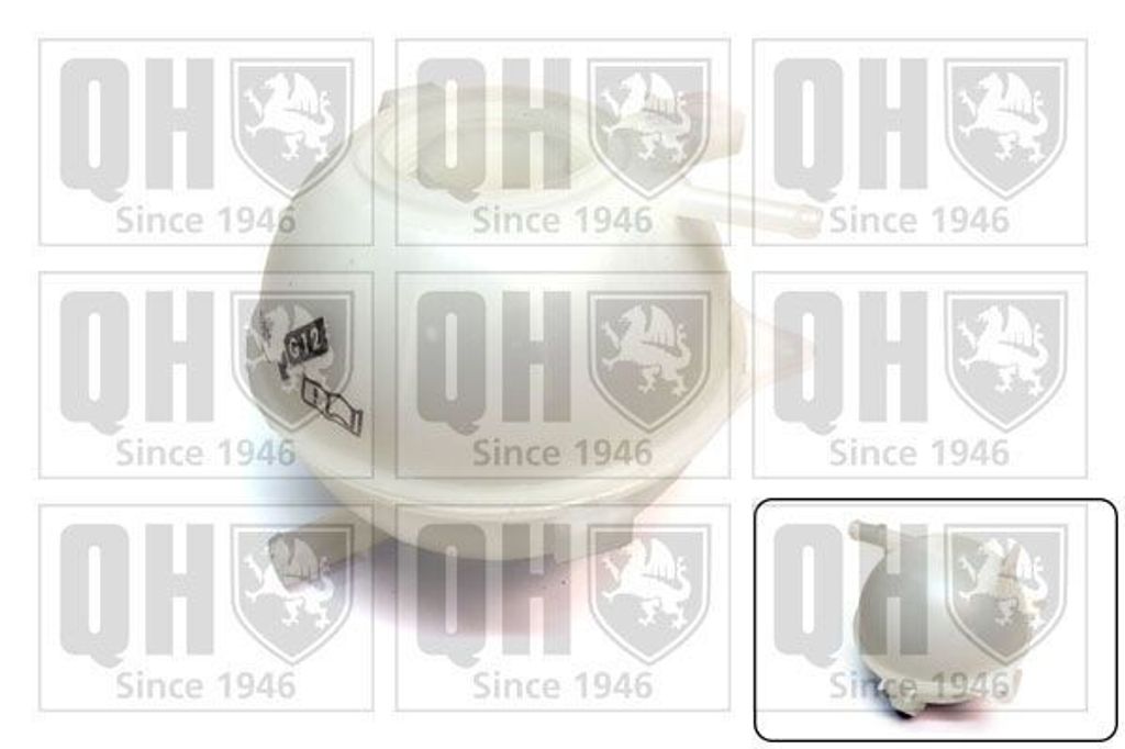 QUINTON HAZELL Ausgleichsbehälter Kühlmittel für VW POLO (9N) Kühlwasser QVE555