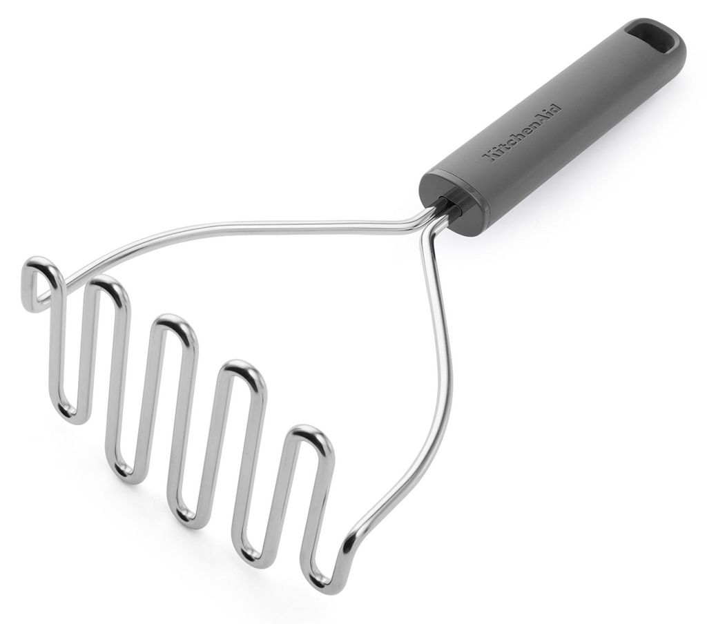 KitchenAid KHA008OHCHGG Kartoffelstampfer Anthrazitgrau Edelstahlkopf