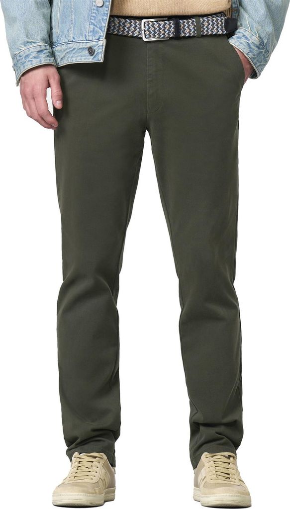 Meyer Oslo Baumwollhose grün