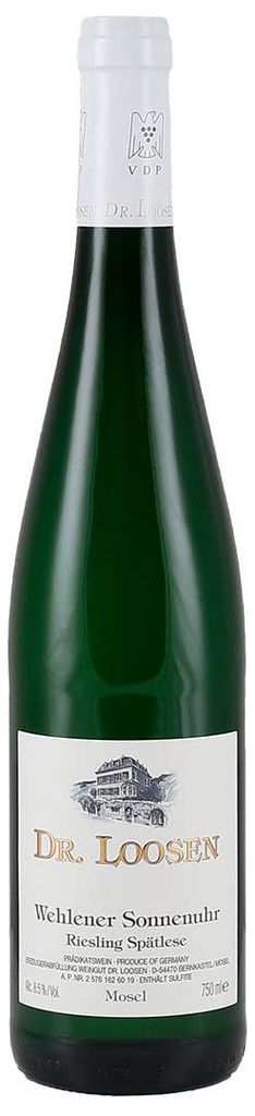 Dr. Loosen Wehlener Sonnenuhr Riesling Spätlese 2024 | Weißwein | Deutschland | 1 x 0,75 Liter