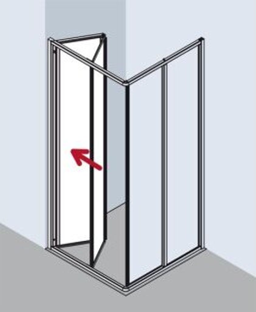 Kermi I2EF2080182PK Eck-Halbteil Ibiza 2000 EF2 0800x