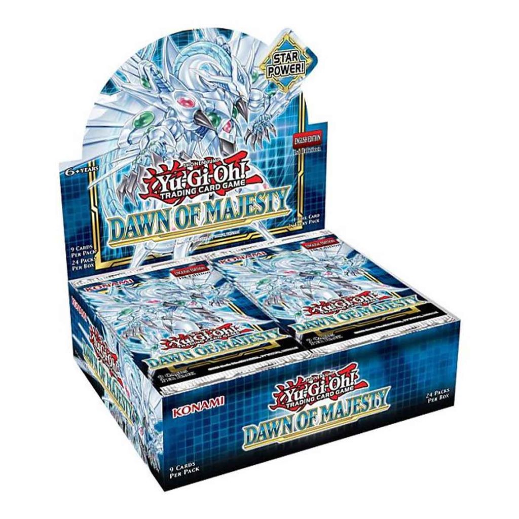 Yu-Gi-Oh! Dawn of Majesty Booster-Display (24 Booster) EN Produktbild 