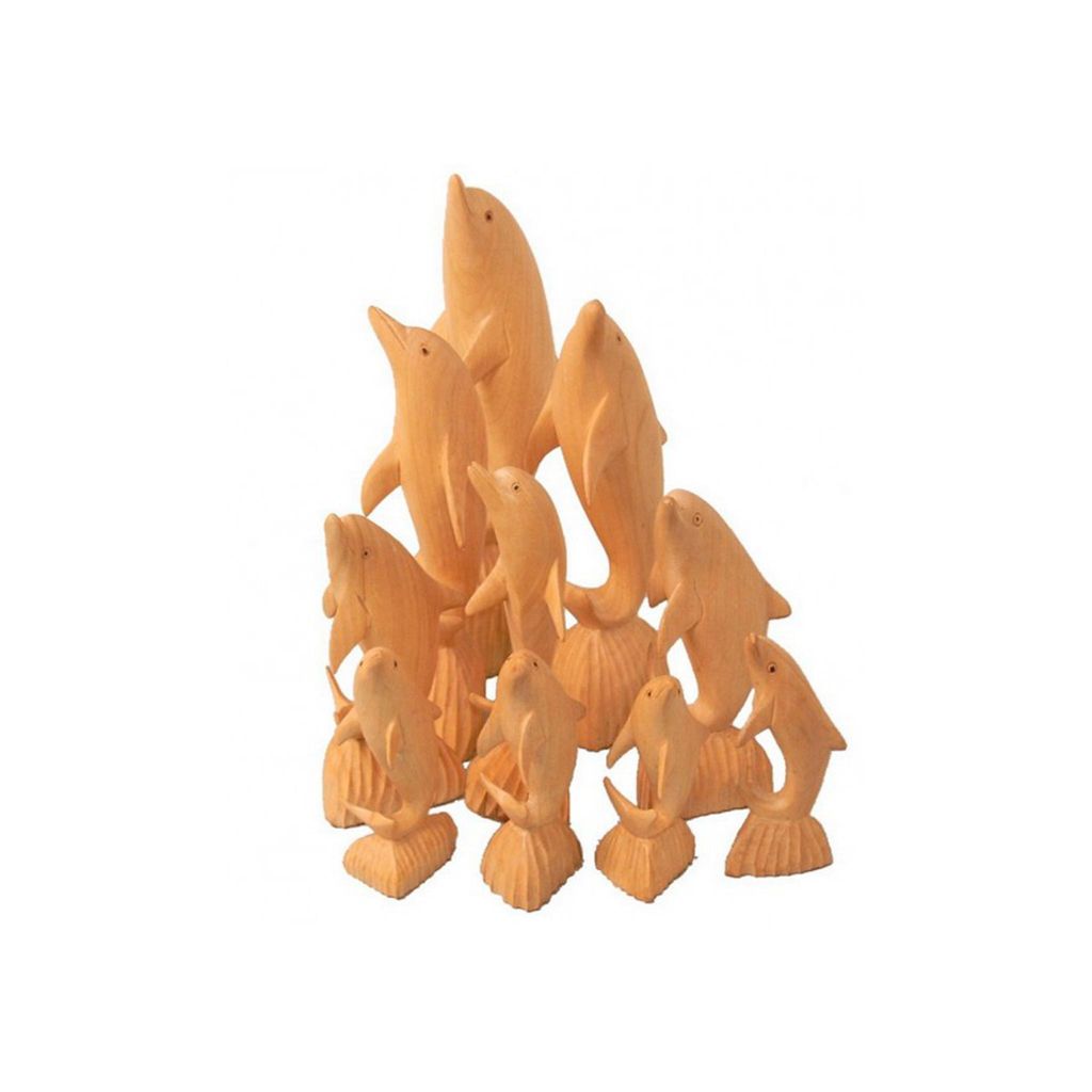 Stehender Delfin, Grösse:ca. 15 cm