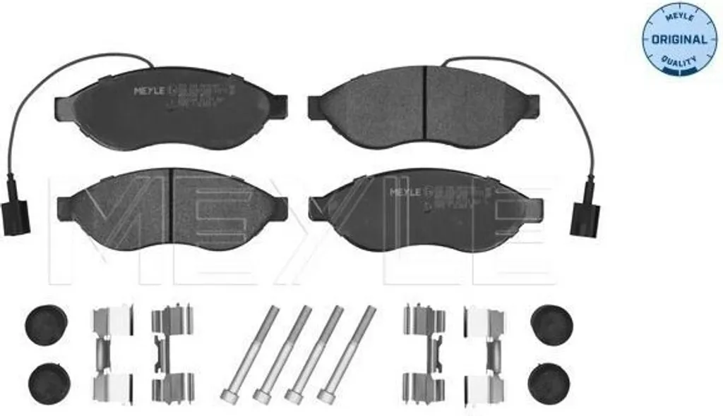 Plaquettes de frein avant MEYLE 0252446819W1 pour Ducato Jumper