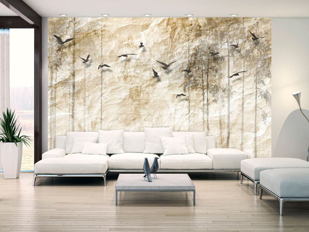 Vlies Fototapete 400x280 cm Tapeten Wandtapete XXL Vogel Produktbild 