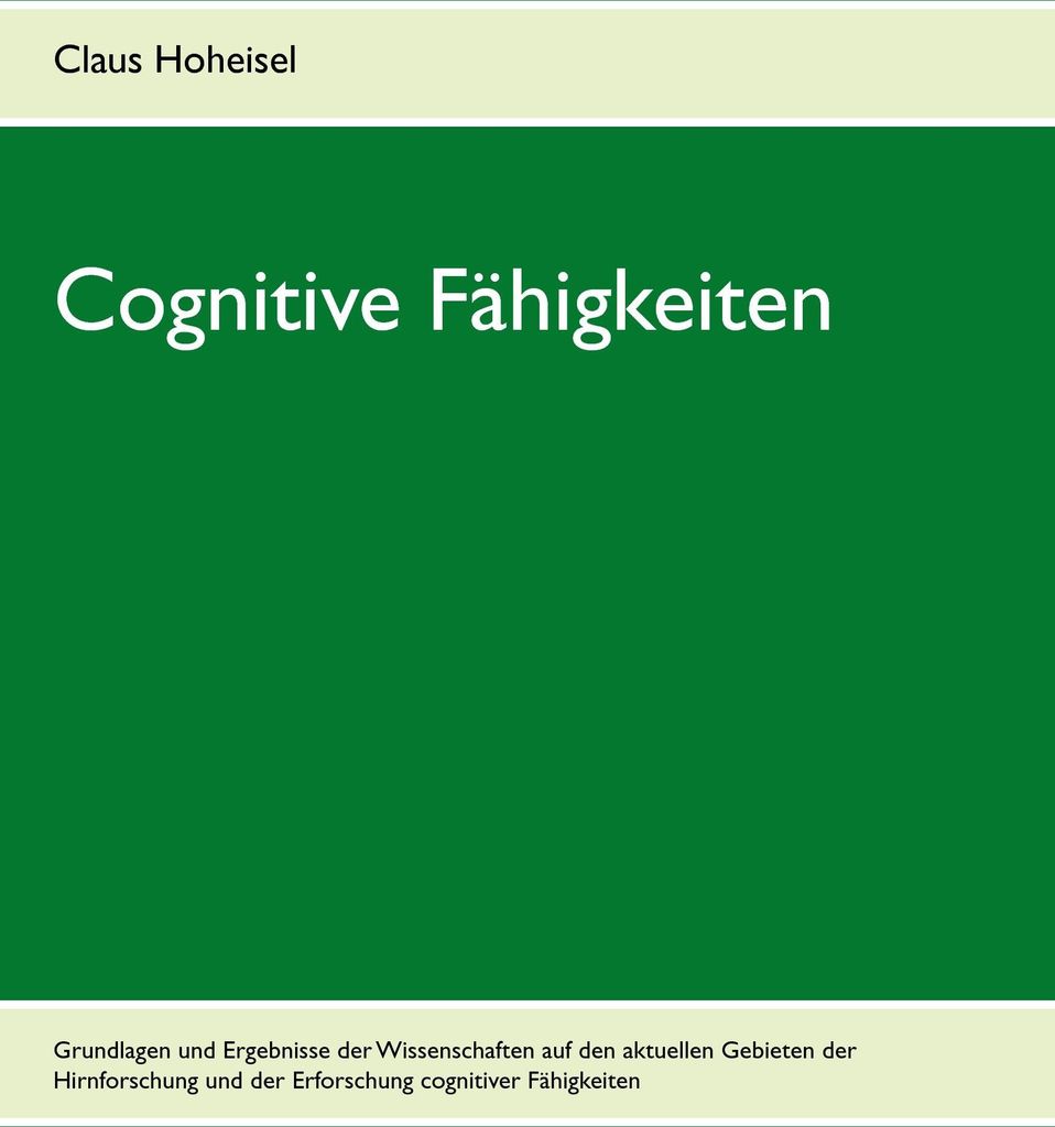 Cognitive Fähigkeiten