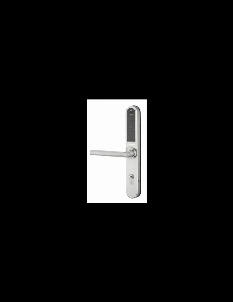 Garniture de porte en inox Thirard avec entraxe 85 pour poignée 8mm