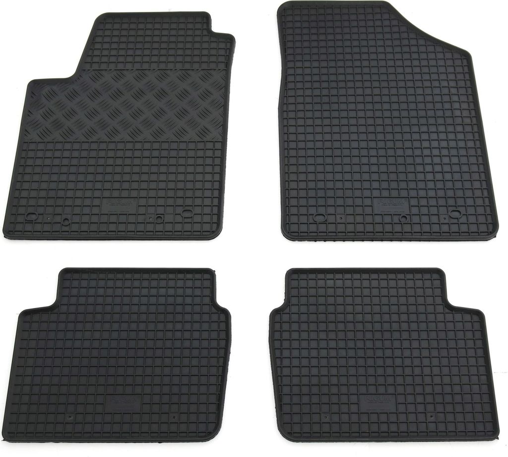 Rigum Gummi Fußmatten Set für Hyundai i10, Bj. 2008-2011 Produktbild 