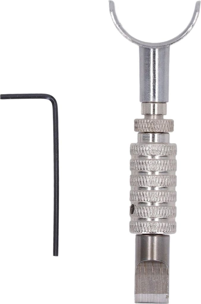 Leder-Drehmesser, flexibler Griff, robustes, langlebiges Metall, abnehmbares Lederhandwerk, Schnitzen für Bastelarbeiten