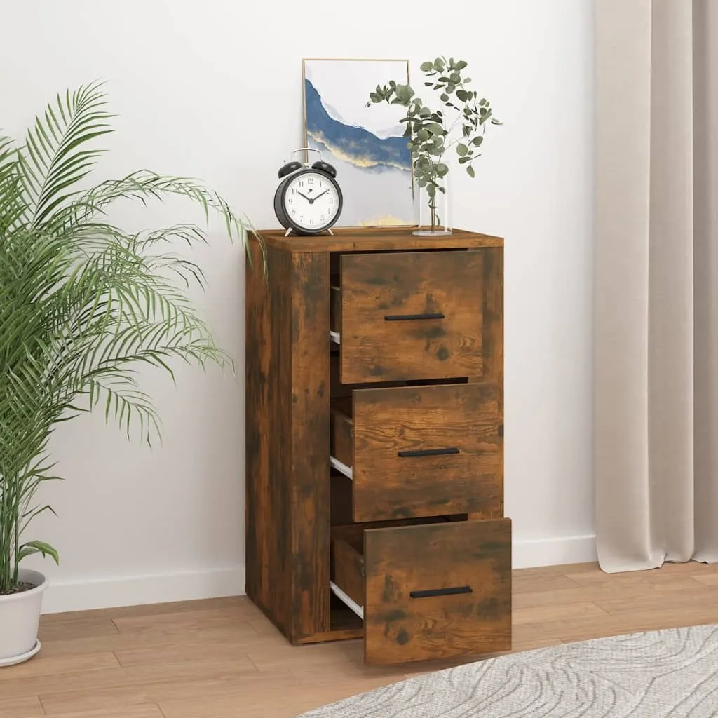 Maison Exclusive Credenza Design 40x33x70 cm Rovere Affumicato Top