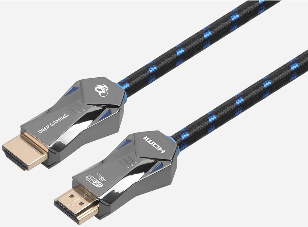 Deep Gaming HDMI 2.1 Argento 48Gbps: Il Cavo 4K 120Hz per Pro