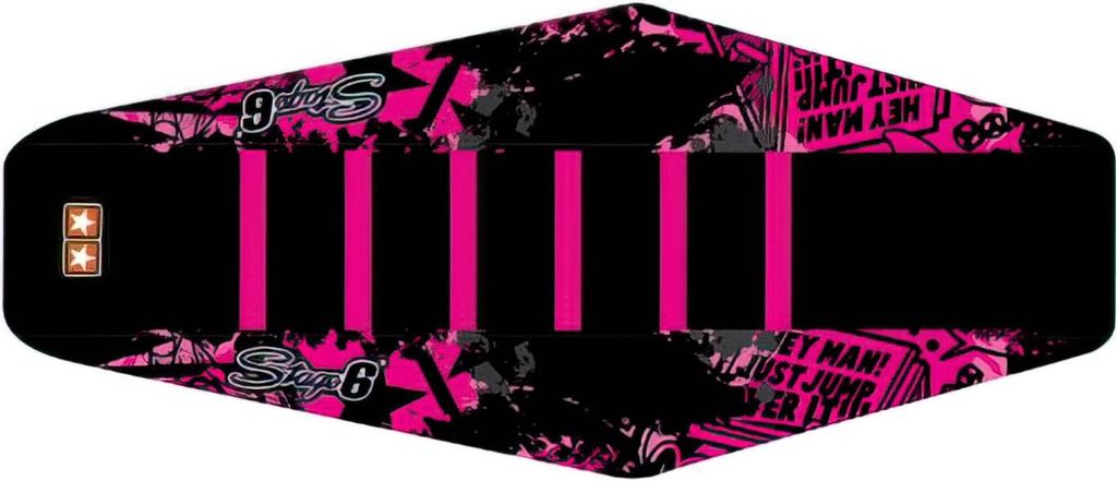 Vollabdeckung Sitzbezug Stage6 Pink/Schwarz für Sherco Sm-R 50