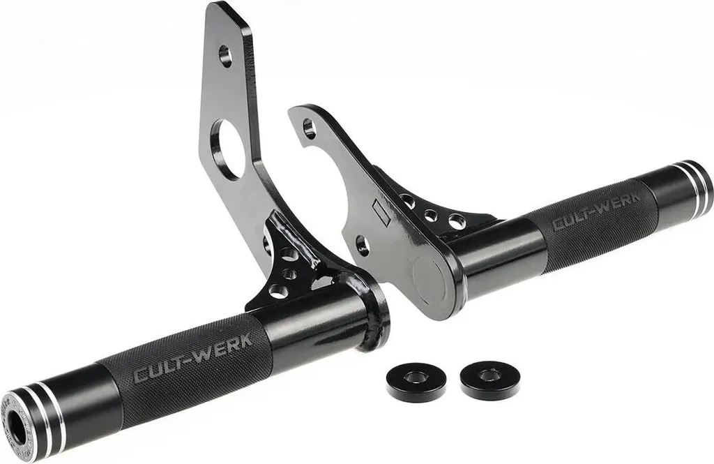 Crashbar Arrière X1 Clubstyle en Acier Renforcé Noir pour Moto