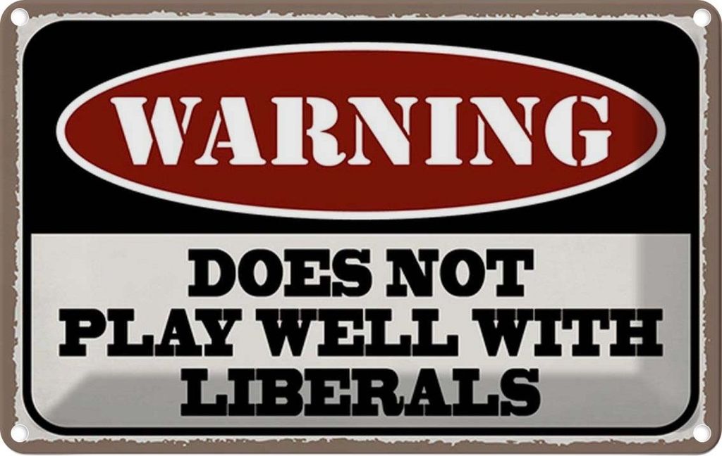 vianmo Blechschild 20x30 cm Warning does not play well with Warnschild Hinweisschild Sicherheit Vorsicht