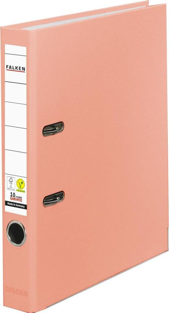 Falken Ordner PP-Color DIN A4 - 50 mm - lachs
