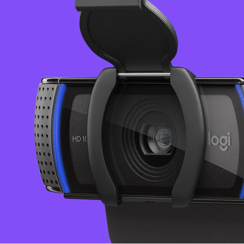 Logitech C920s webcam avec double micro stéréo et lentille en verre - 32