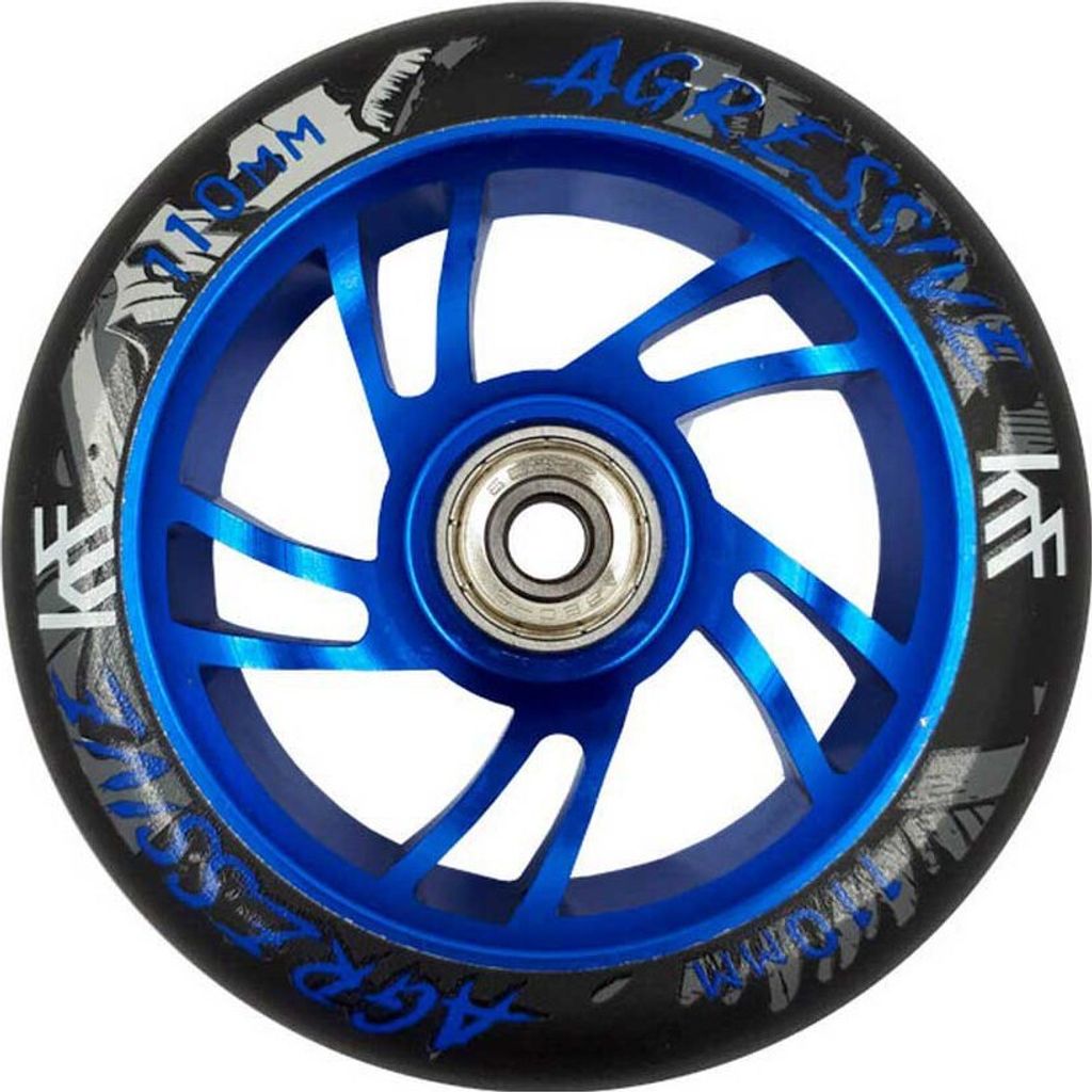 Krf Agr-alurad Mit Oberem Lager Blau,Schwarz 110 mm / 88A Blau,Schwarz 110 mm / 88A