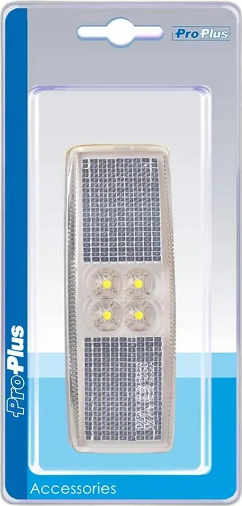 Luce Posizione LED 110x40 Bianca - Il Classico dei Trasporti 12/24V
