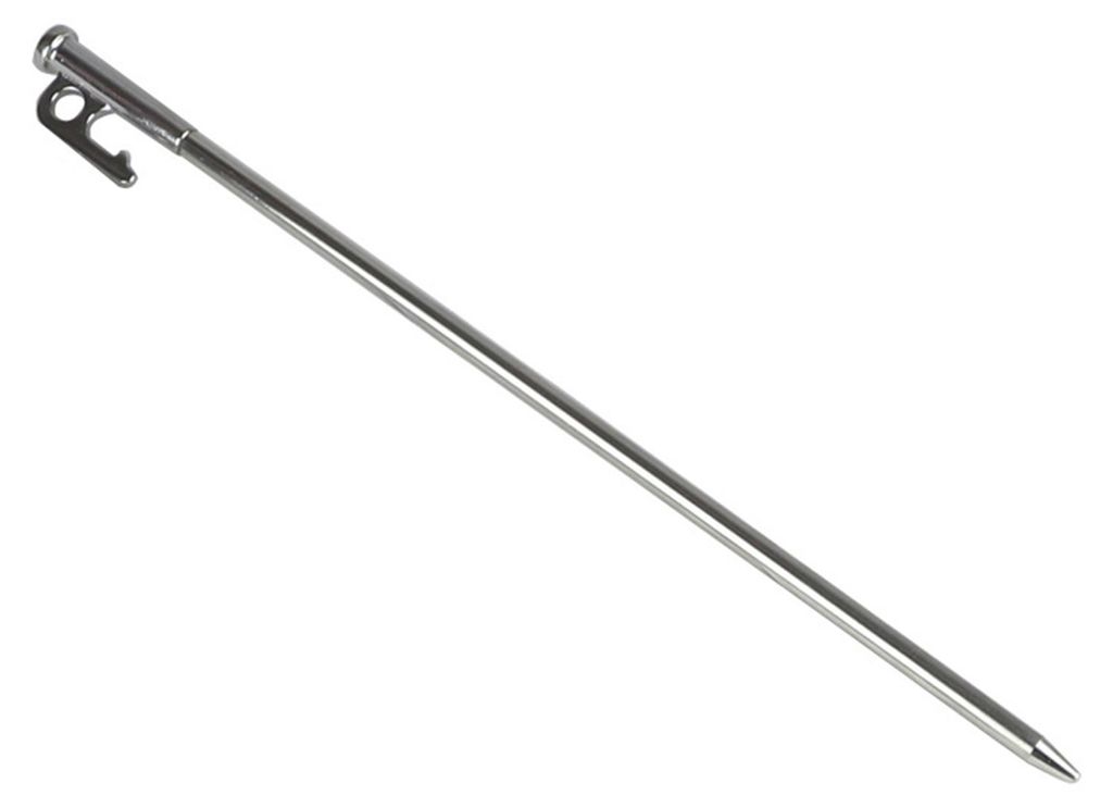 20/25/30/35/40 cm Edelstahl-Zeltpflock, robust, für Outdoor-Aktivitäten wie Wandern, Camping, Zelte, Planen, Überdachungen, windfest, Bodenanker...