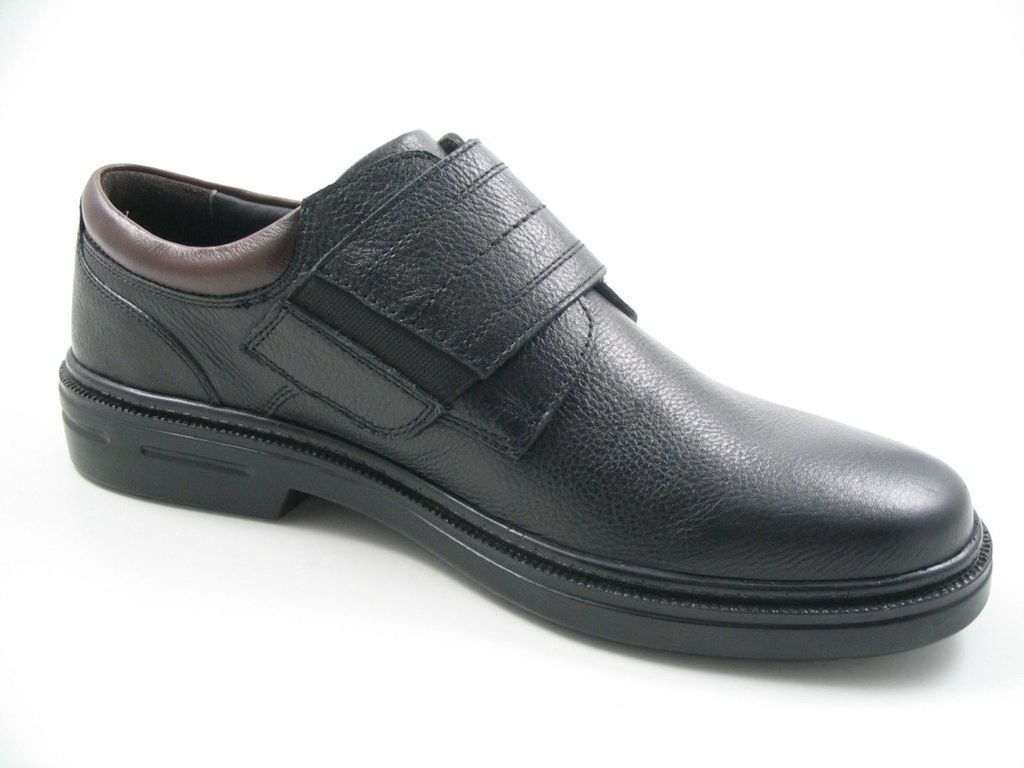 Comfortabel Herren Slipper schwarz Gr. 46