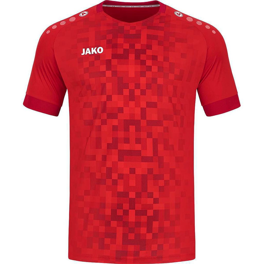 Jako Pixel Trikot Kurzarm Kinder - Sportrot