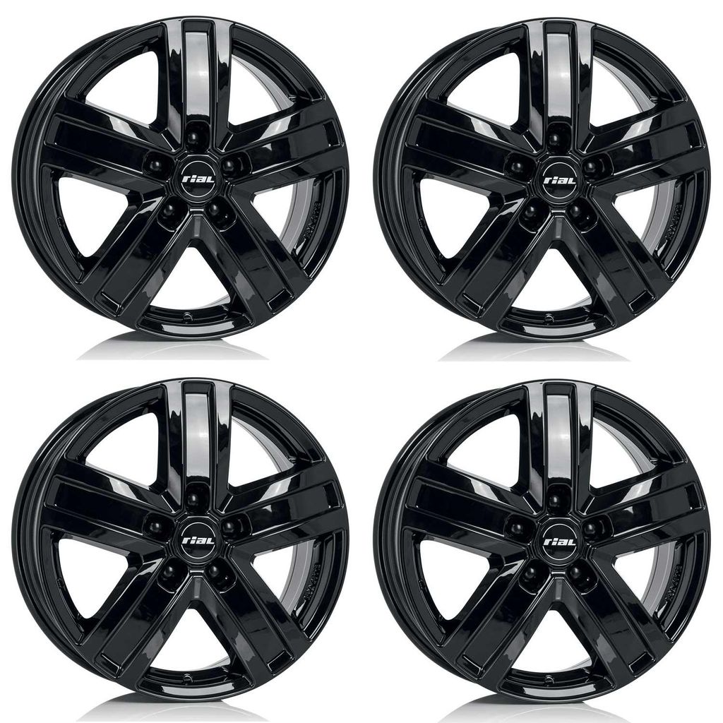 4 Rial Felgen Transporter 7.0x17 ET45 5x114,3 SW für NISSAN NV300