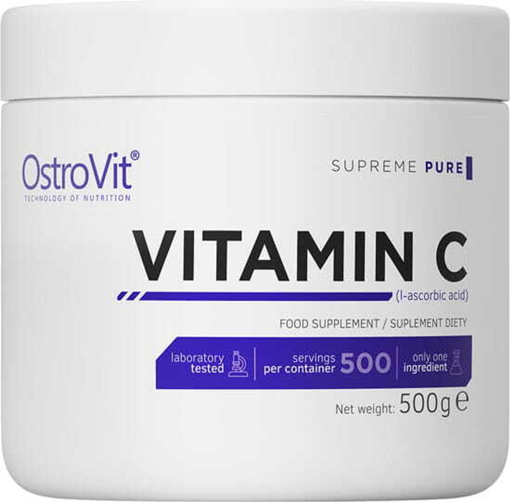 Vitamin C Pulver L-Ascorbinsäure 100% VITAMIN C 500g Produktbild 