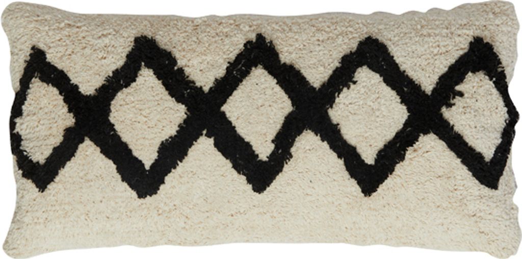 Light & Living - Dekokissen FULDA - 60x30x10cm - Braun