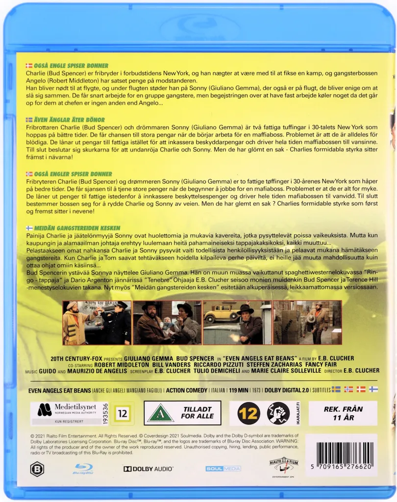 Même les anges mangent des haricots Blu-ray Version Originale Italienne - 2