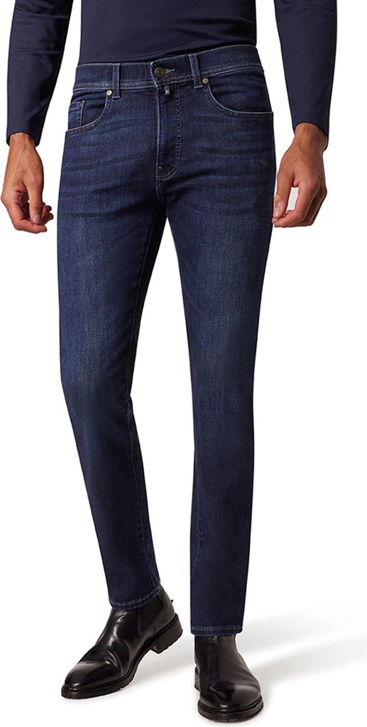 Pierre Cardin - Herren Jeans, Lyon (C7 34510.8054), Farbe:dark blue used mustache (6816), Größe:W38, Länge:L32