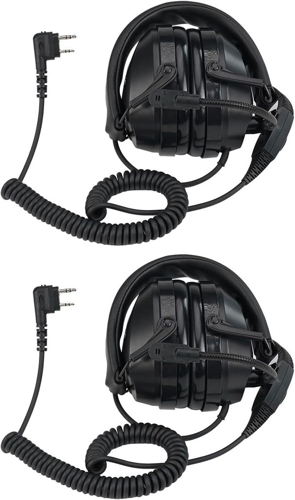 Retevis Walkie Talkie Ohrhörer Noise Cancelling, 2-Wege