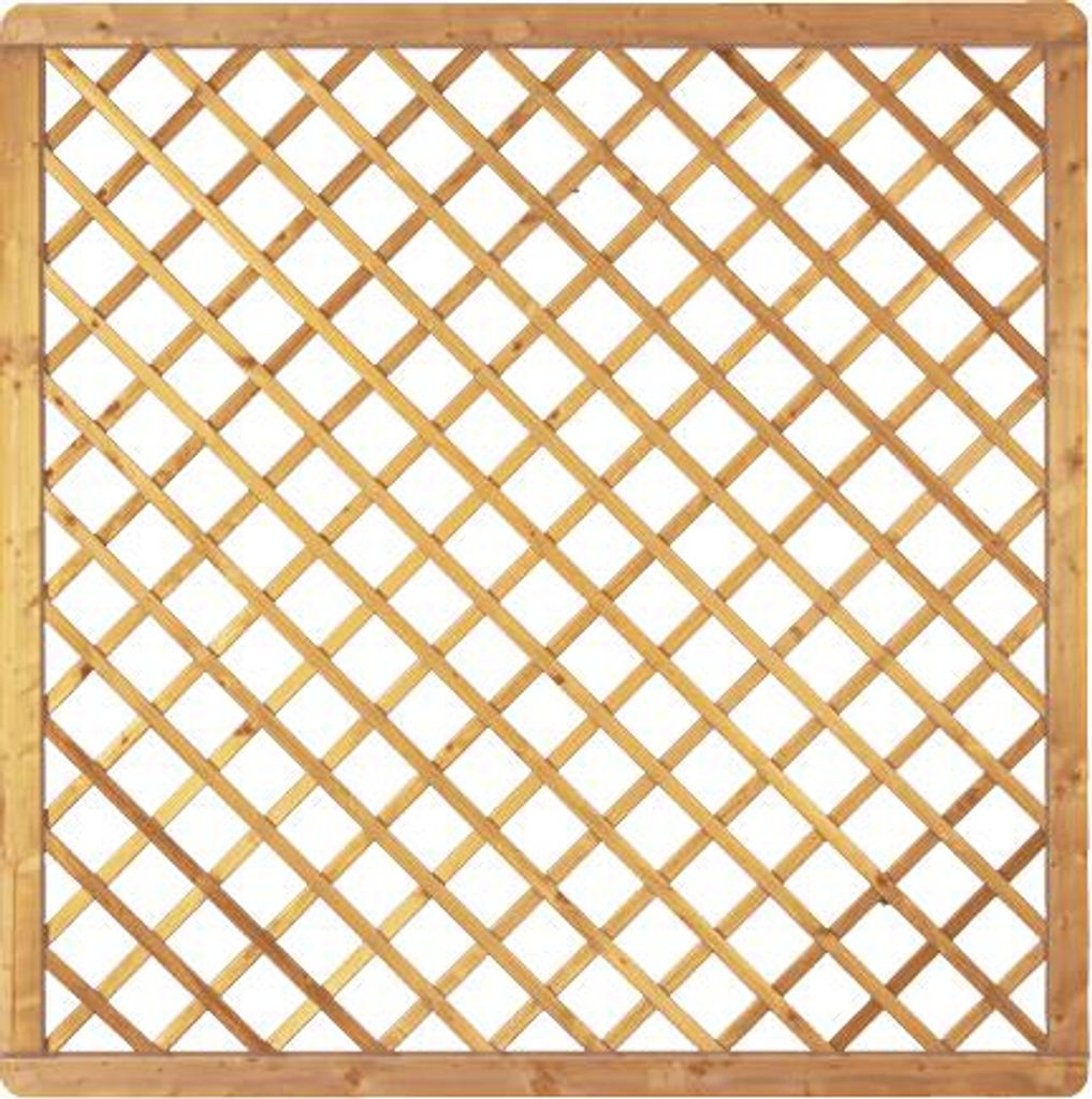 T&J Avantgarde Diagonal-Rankgitter 180 x 180 cm