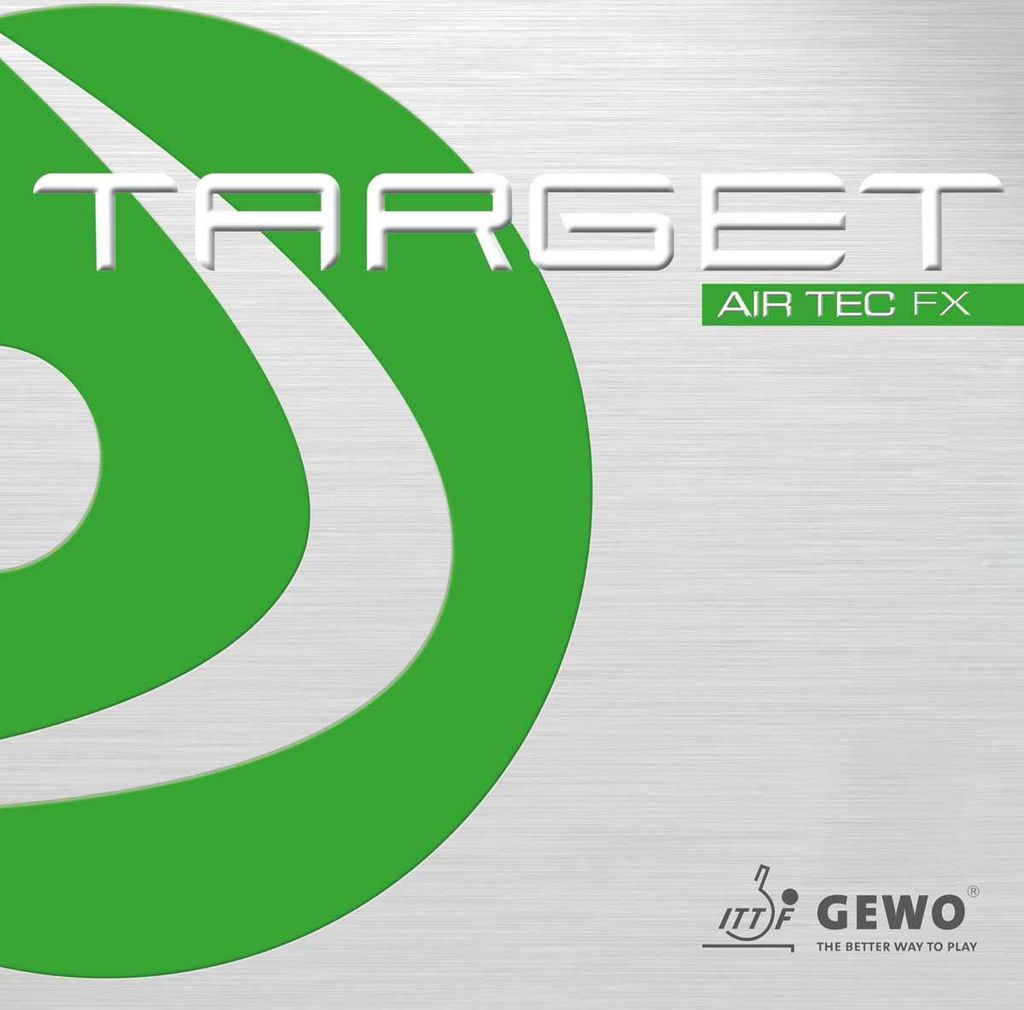 GEWO Belag Target airTEC FX schwarz 2,1 mm