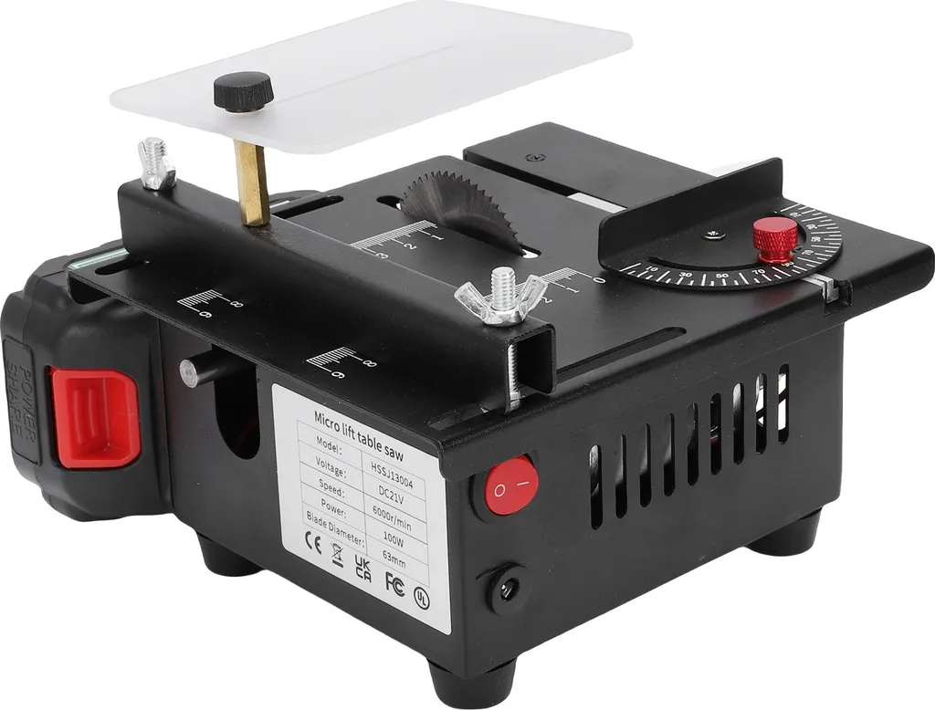 Petite scie de table portable pour modélisme et découpe de précision - 6