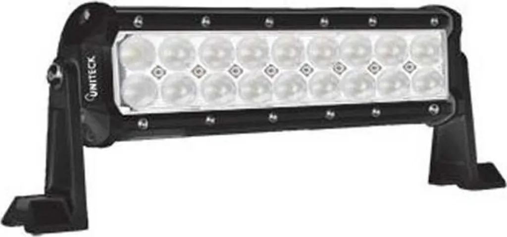 Projecteur LED 3780 Lumens Argent Uniledbar 54W Éclairage Intensif