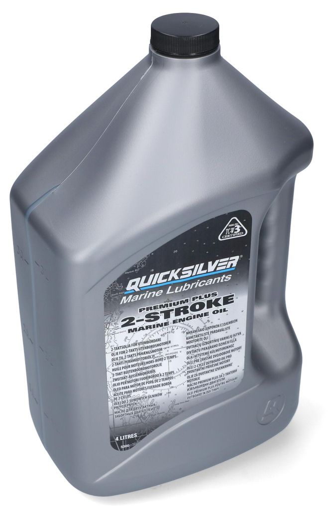 Quicksilver Premium Plus TwoStroke Outboard Engine Oil 4 L 2-takt Motoröl