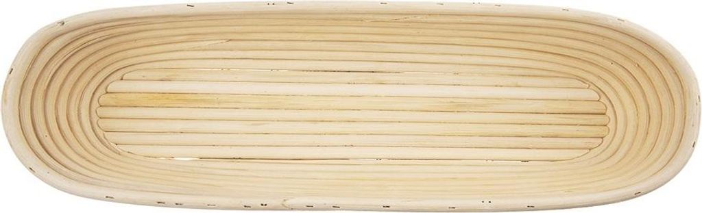 Cestino in rattan per lievitazione pane 1,5 kg 32x15x9 cm