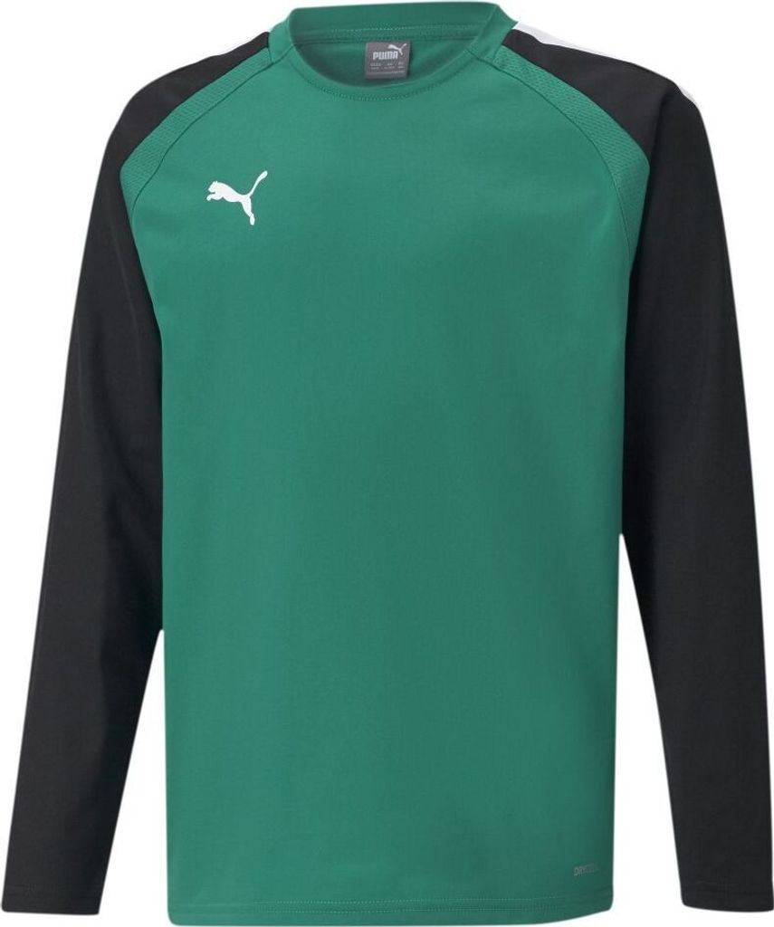 PUMA teamLIGA Training Sweatshirt Kinder pepper green/puma Obrázek produktu 