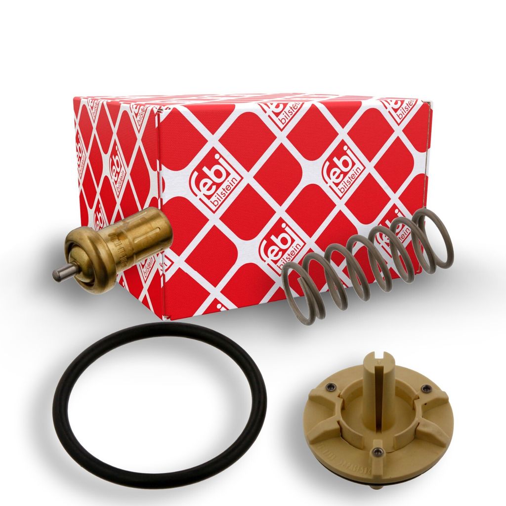 FEBI BILSTEIN Thermostat Kühlmittel 83°C für VW GOLF VI (5K1) Golf V Schrägheck (1K1) POLO (9N) Polo Schrägheck (6R1, 6C1) TIGUAN (5N) Passat ...