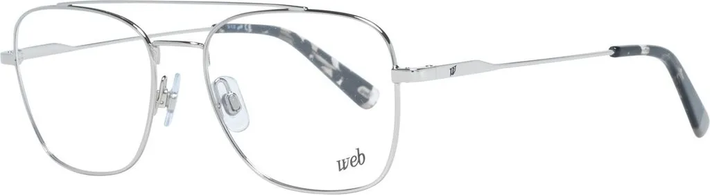 Web Eyewear WE5276 52016: Occhiali Uomo Silver per Look Contemporary