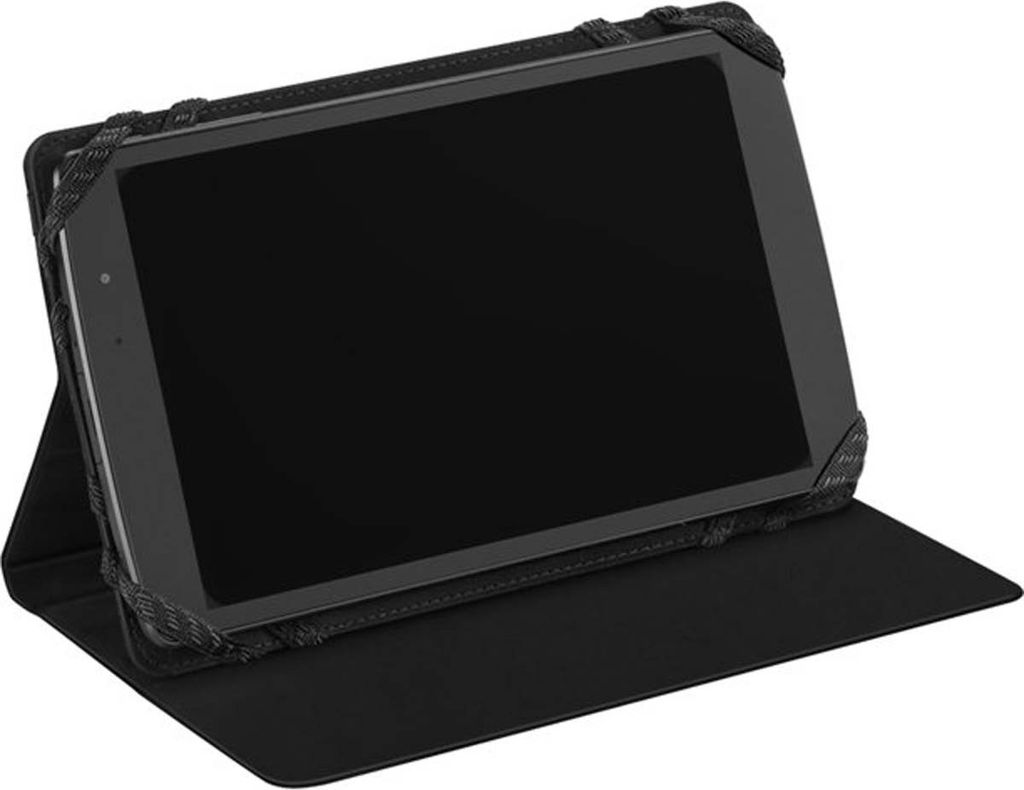 VIVanco Hochwertige Universal Tablet Schutzhülle, Buchklappentasche, kompatibel mit Apple, Samsung, Lenovo bis zu 10 Zoll