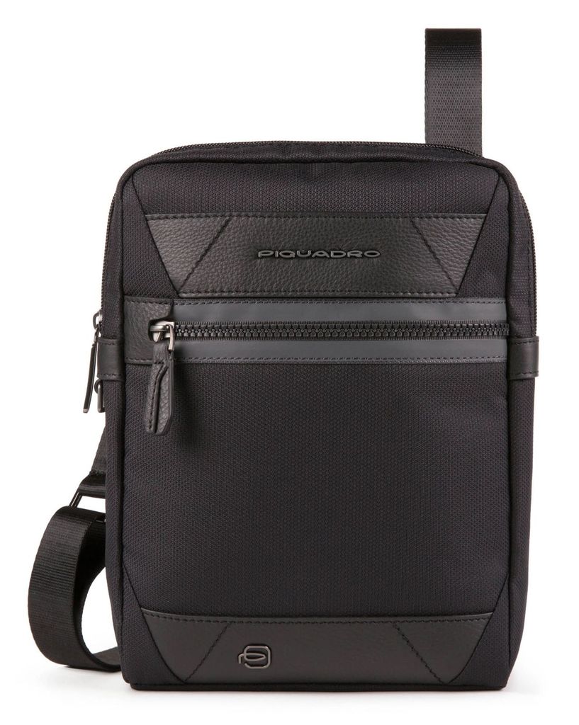 Piquadro Ipad Crossbody Bag 42021990 - Beauty Case, Pouch In Nylon And Leather