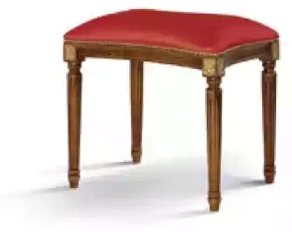 Hocker Designer Hocker Fußhocker Beistellhocker Wohnzimmer Polster Neu