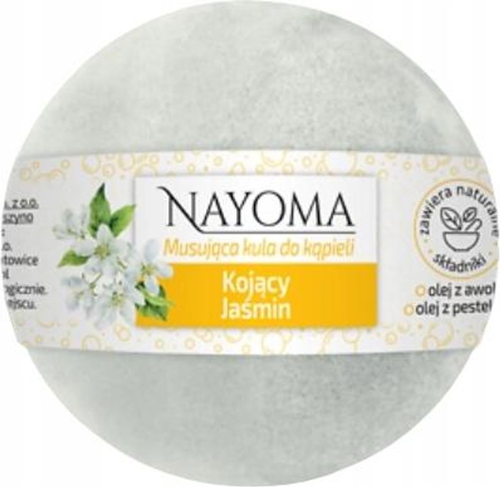 NAYOMA SOOTING JASMINE Sprudelnde Badebombe 130 g